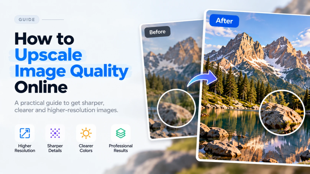 Upscale Image Quality Online