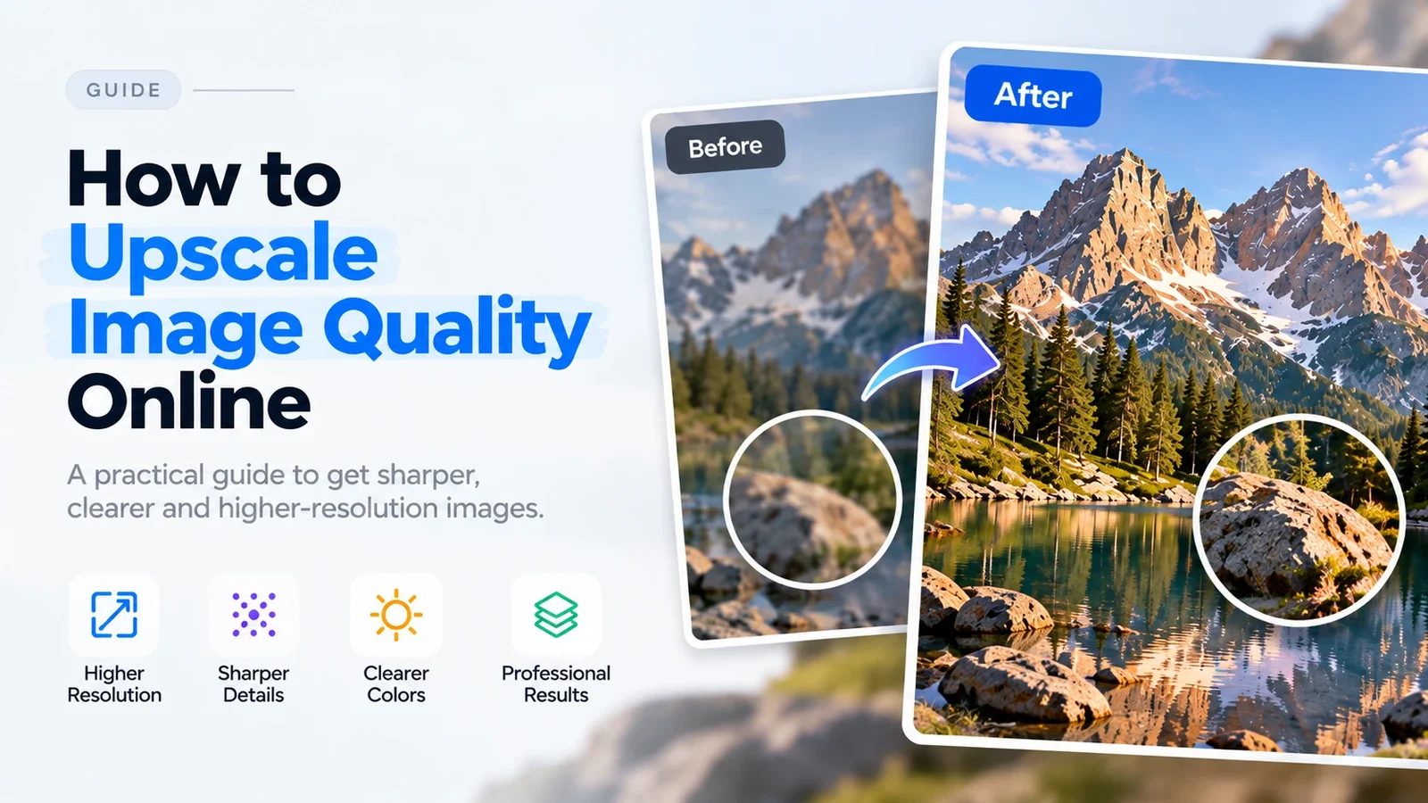 Upscale Image Quality Online
